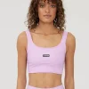 PE NATION Sports Bras>Grand Stand Sports Bra Orchid Bloom