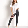 PE NATION Tops>Heads Up Tee White