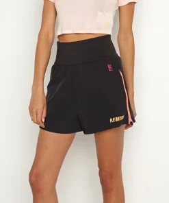 PE NATION Bottoms>High Press Short Black