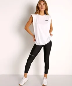 PE NATION Tops>Power Play Tank White