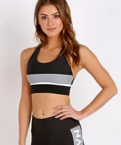 PE NATION Sports Bras>The Altitude Crop Black
