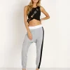 PE NATION Bottoms>The Master Run Pant Grey