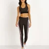 PE NATION Sports Bras>The Triple Play Crop Black