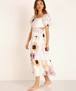 Peony Dresses>Cut Out Maxi Dress Soriee