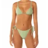 Peony Bikinis>String Tri Bikini Top Glisten