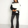 Pistola Pants>Alexa High Rise Slim Flare with Slit Dark Sky