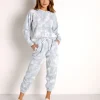 Richer Poorer Bottoms | Pants>Recycled Fleece Sweatpant Blue Mirage Tie Dye
