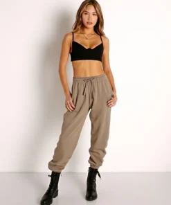 Richer Poorer Pants | Bottoms>Recycled Fleece Sweatpants Warm Grey