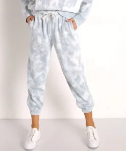 Richer Poorer Bottoms | Pants>Recycled Fleece Sweatpant Blue Mirage Tie Dye