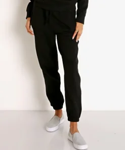 Richer Poorer Pants | Bottoms>Recycled Fleece Sweatpant Black