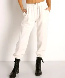 Richer Poorer Pants | Bottoms>Recycled Fleece Sweatpants Bone
