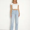 Rollas Tops>Cherry Knit Top White
