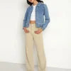 Rollas Jackets>Denim Jacket Western Western Blue