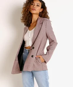 Rollas Jackets>Downtown Check Blazer Downtown Check