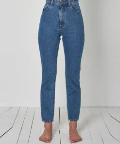 Rollas Pants>Dusters Jeans Meadow Blue Organic