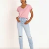Rollas Pants>Dusters Rip Jeans Old Stone