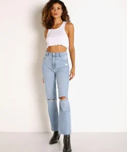 Rollas Pants>Original Straight Leg Jean City Worn