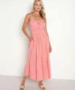 Rue Stiic Dresses>Cara Dress Calla Pink