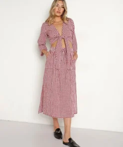 Rue Stiic Skirts>Dani Skirt Red Check
