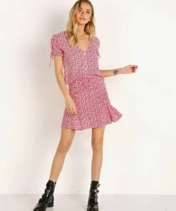 Rue Stiic Skirts>Edie Skirt Red Floral