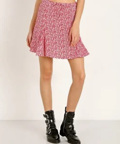 Rue Stiic Skirts>Edie Skirt Red Floral