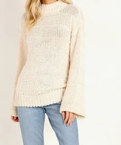 Rue Stiic Knits>Hamilton Sweater Knit Off White