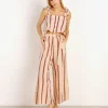 Rue Stiic Tops>Pier Top Sand Red Stripe