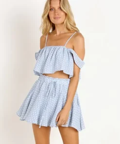 Sage The Label Tops>Baby Blues Crop