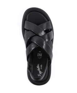 Seychelles Sandals>Punchline Sandal Black Leather