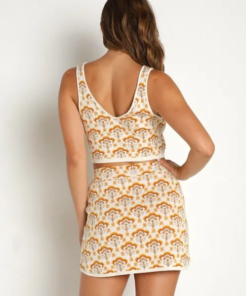 Show Me Your Mumu Tops>Tate Tank Honey Wallflower