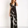Somedays Lovin Rompers>Isle Of Sky Floral Jumpsuit