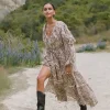 Spell Dresses>Ada Gown Leopard