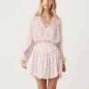 Spell Skirts>Dolly Mini Skirt Ditsy Pink
