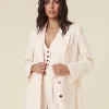 Spell Jackets>Every Single Day Linen Blazer Cream