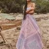 Spell Skirts>Farrah Half Moon Skirt Lilac