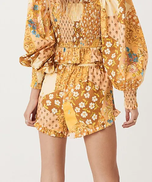 Spell Shorts>Freda Shorts Amber