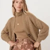 Spell Knits>Highland Knit Cardigan Nutmeg