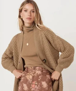 Spell Knits>Highland Knit Cardigan Nutmeg