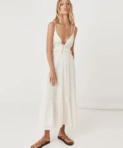 Spell Dresses>Magnolia Soiree Dress Antique White