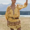 Spell Dresses>Mystic Tunic Dress Sunflower