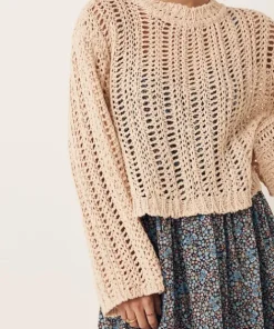 Spell Knits>Saskia Knit Jumper Honey