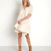 Spell Dresses>Sunday Linen Mini Almond