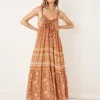 Spell Dresses>Utopia Strappy Sundress Cinnamon