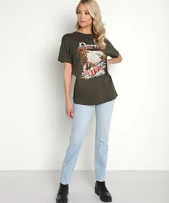 Spell Tops>Wind Drifter Biker Tee Charcoal