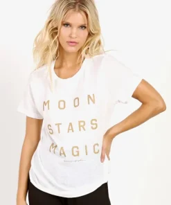 Spiritual Gangster Tops>Moon Stars Magic Rec Tee