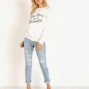 Spiritual Gangster Knits>Namaste Classic Sweatshirt Stone