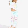 Spiritual Gangster Pants>Perfect Terry Sweatpant Sunburst Tie Dye