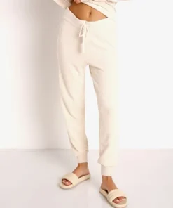 Spiritual Gangster Pants>Serenity Jogger Cream Stone