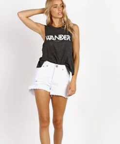 Spiritual Gangster Tops>Wander Tribe Crop Tank