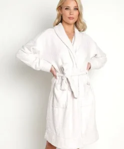 Splendid Robes>Fuzzy Cozy Robe Ivory